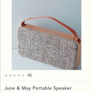 june and may portable speaker